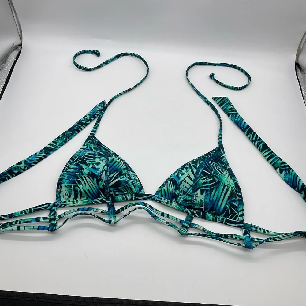 PINK‎ TROPICAL BATHING SUIT TOP